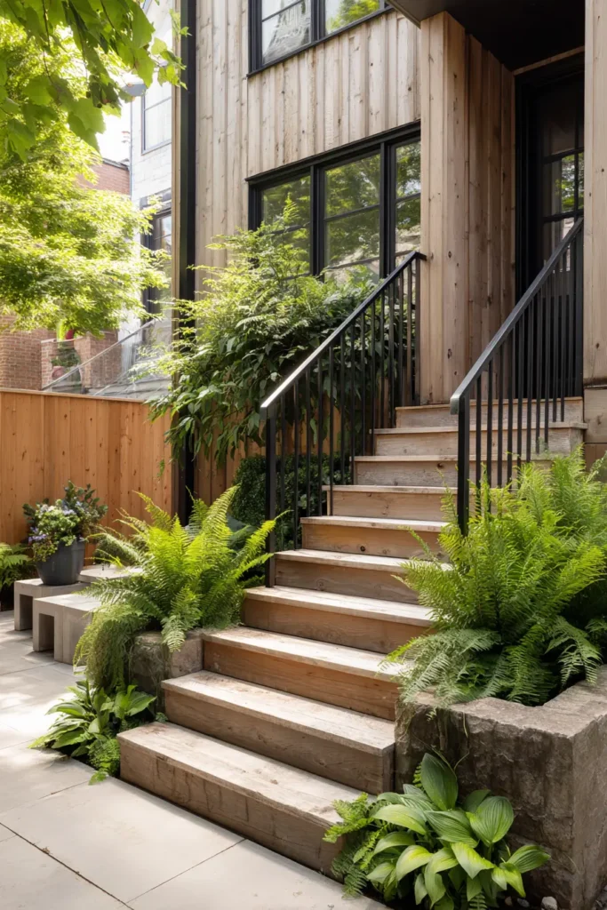 Modern Minimalist Greenery and Seating