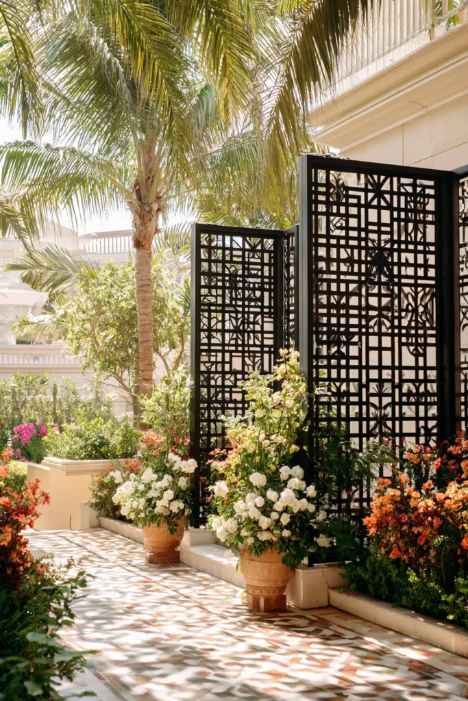 Moroccan-Inspired Garden