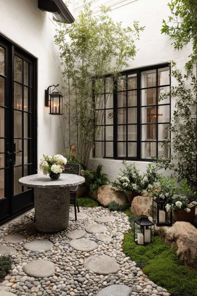 Serene Japanese Zen Garden Oasis