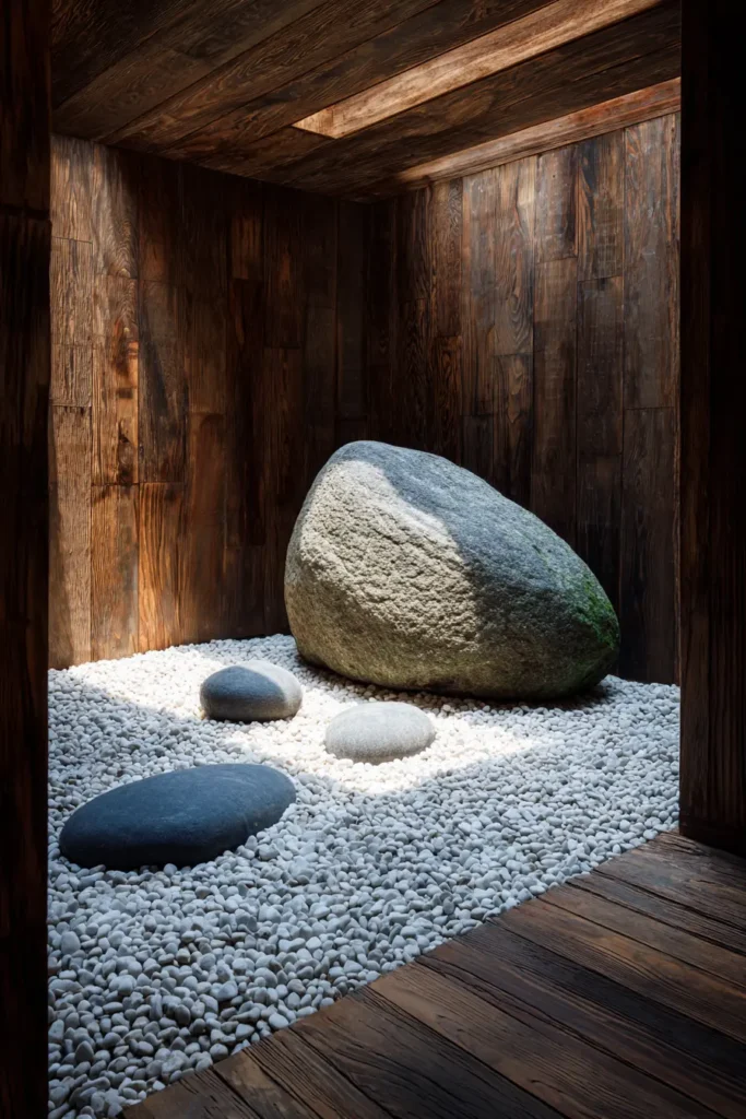 Sleek Japanese Rock Garden