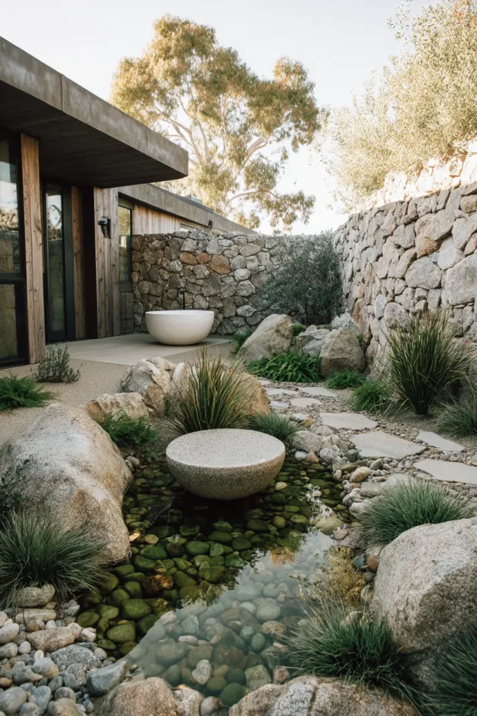 Tranquil Japanese Pond Garden Design
