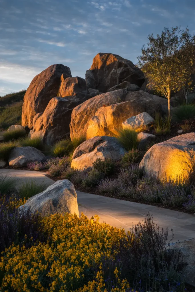 Tranquil Japanese Rock Garden Retreat
