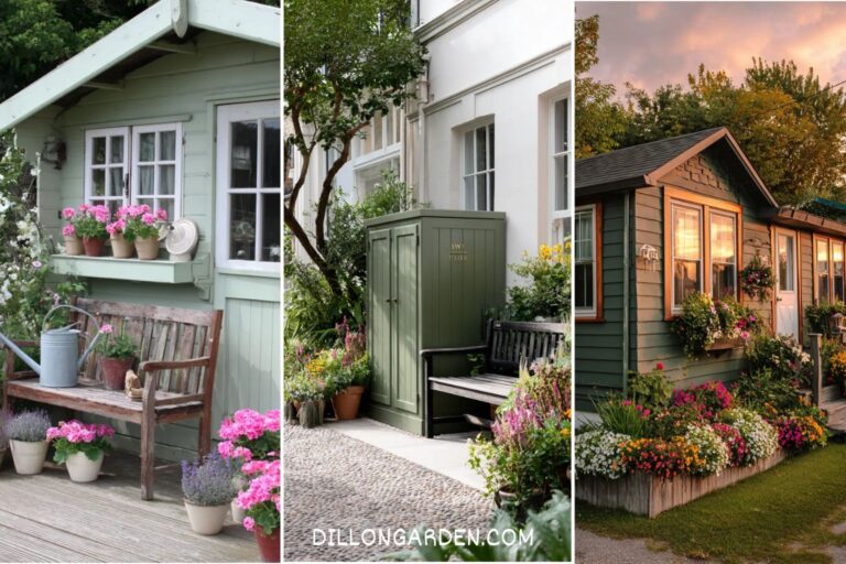 19 Green Garden Sheds Ideas That Will Make You Swoon!