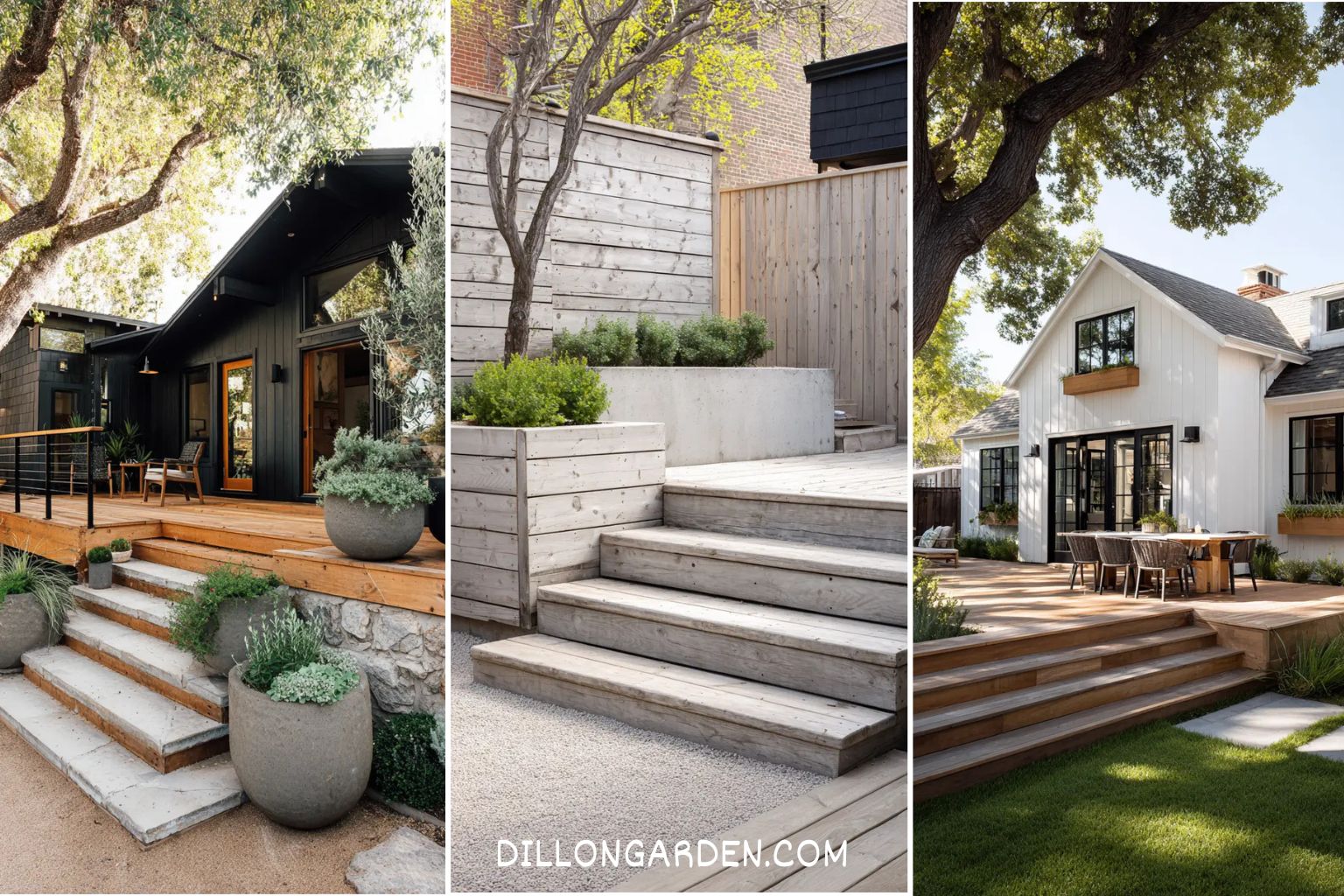 20 Decking with Steps Ideas to Connect Your Outdoor Levels in Style