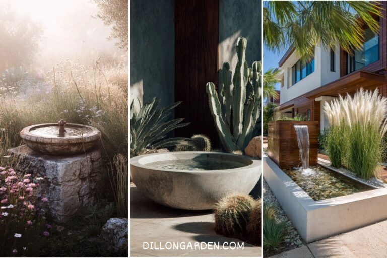20 Gardens With Fountains Ideas That Will Make Your Heart Sing