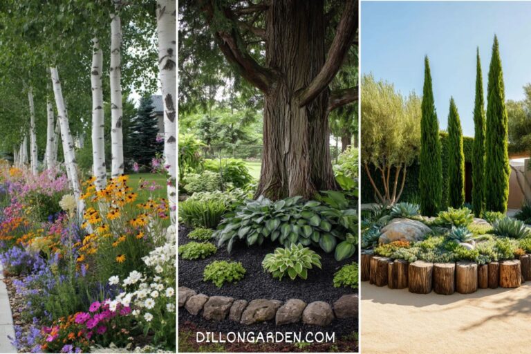 20 Landscaping Ideas to Try Around Garden Trees