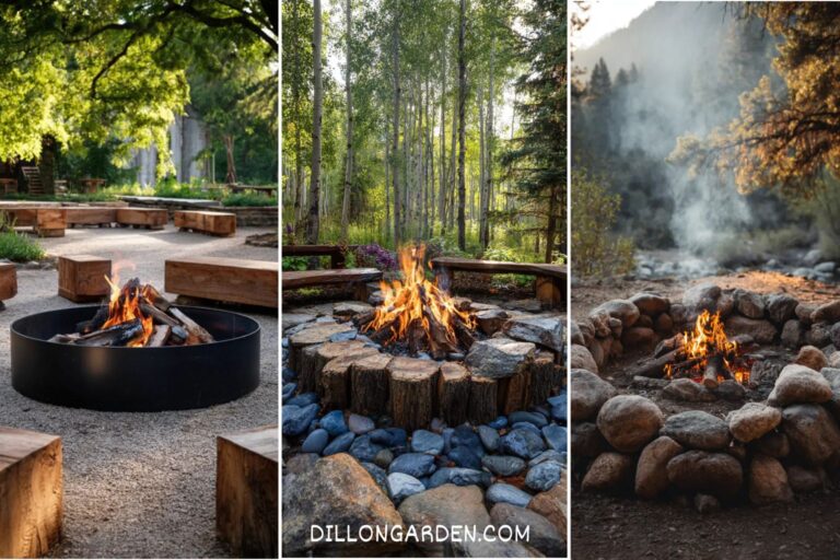 20 Natural Fire Pit Ideas to Transform Your Backyard Oasis