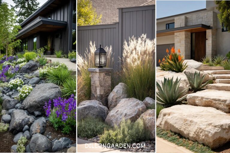 27 Rock Garden Borders Ideas