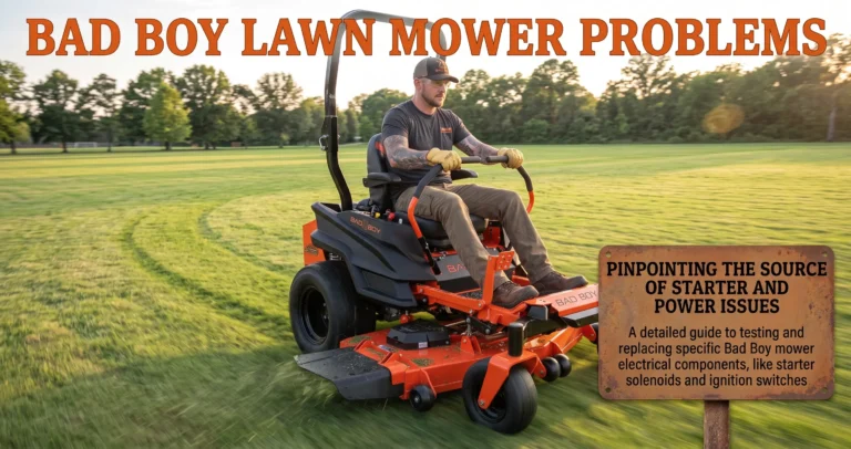 Bad Boy Lawn Mower Problems