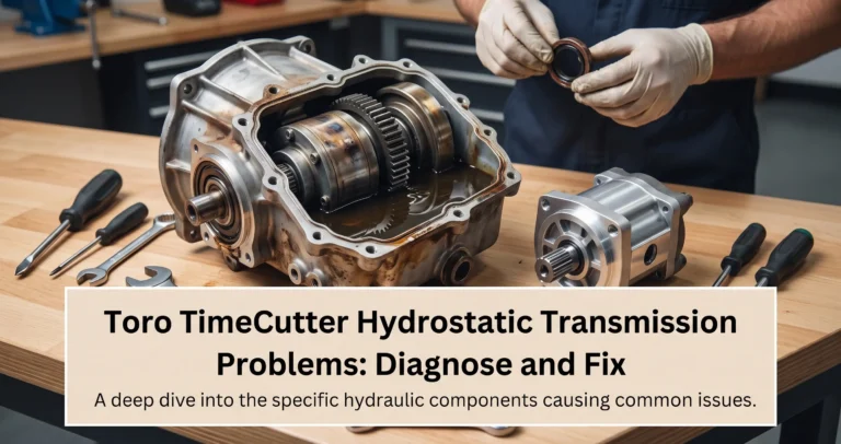 Toro TimeCutter Hydrostatic Transmission Problems